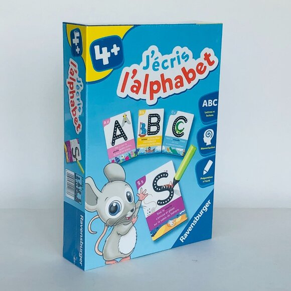 New Sealed Ravensburger Game J’écris l’alphabet ( I Write The 26 Alphabets) FR - Picture 4 of 12